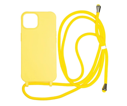 Etui do telefonów Mobile Origin Lanyard Case do iPhone 14 yellow